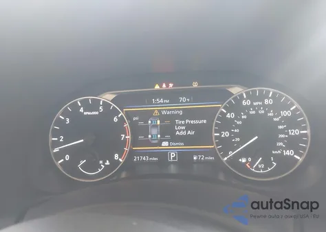 2022 Nissan Altima Sr Fwd z USA, uszkodzony, nr VIN 1N4BL4CV1NN364085